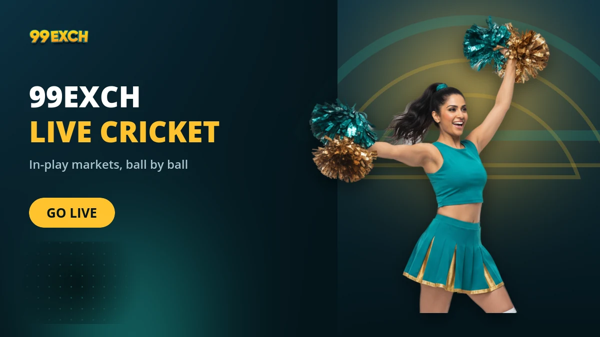 99Exch live in-play cricket markets during an ongoing match