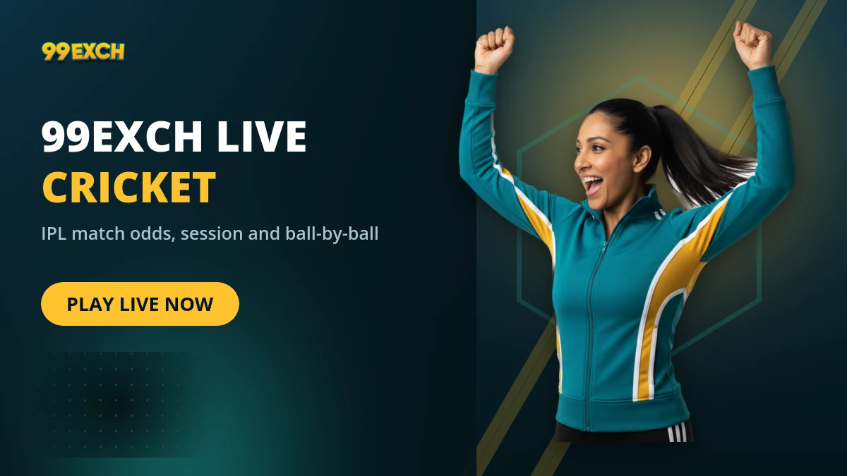 Live cricket betting markets on 99Exch during an IPL match