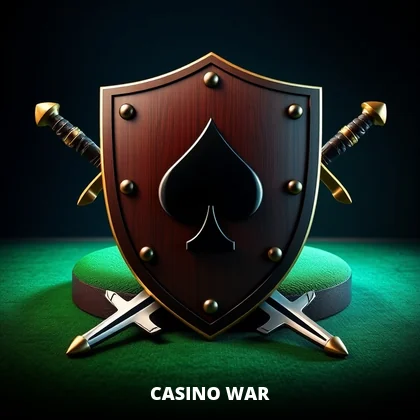 Casino War card game on 99Exch