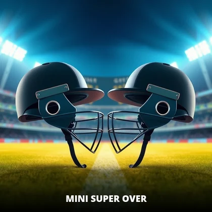 Mini Super Over game on 99Exch